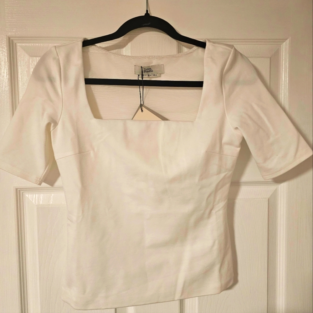 Love Bonito Square Neck Top